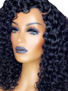 Custom Indian Curly Closure Unit