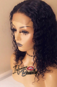 Custom Indian Curly Closure Unit